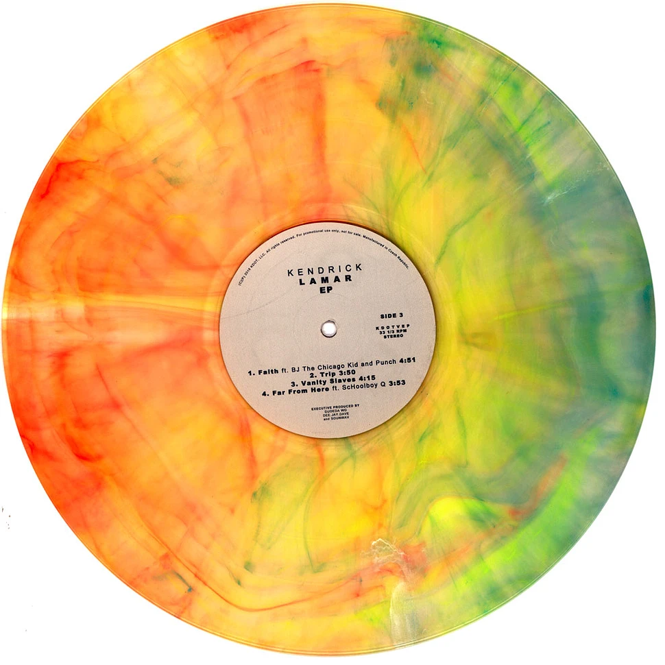 Kendrick Lamar - Kendrick Lamar Colored Vinyl Edition