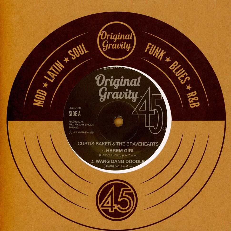 Curtis Baker & The Bravehearts - Wang Dang Doodle EP