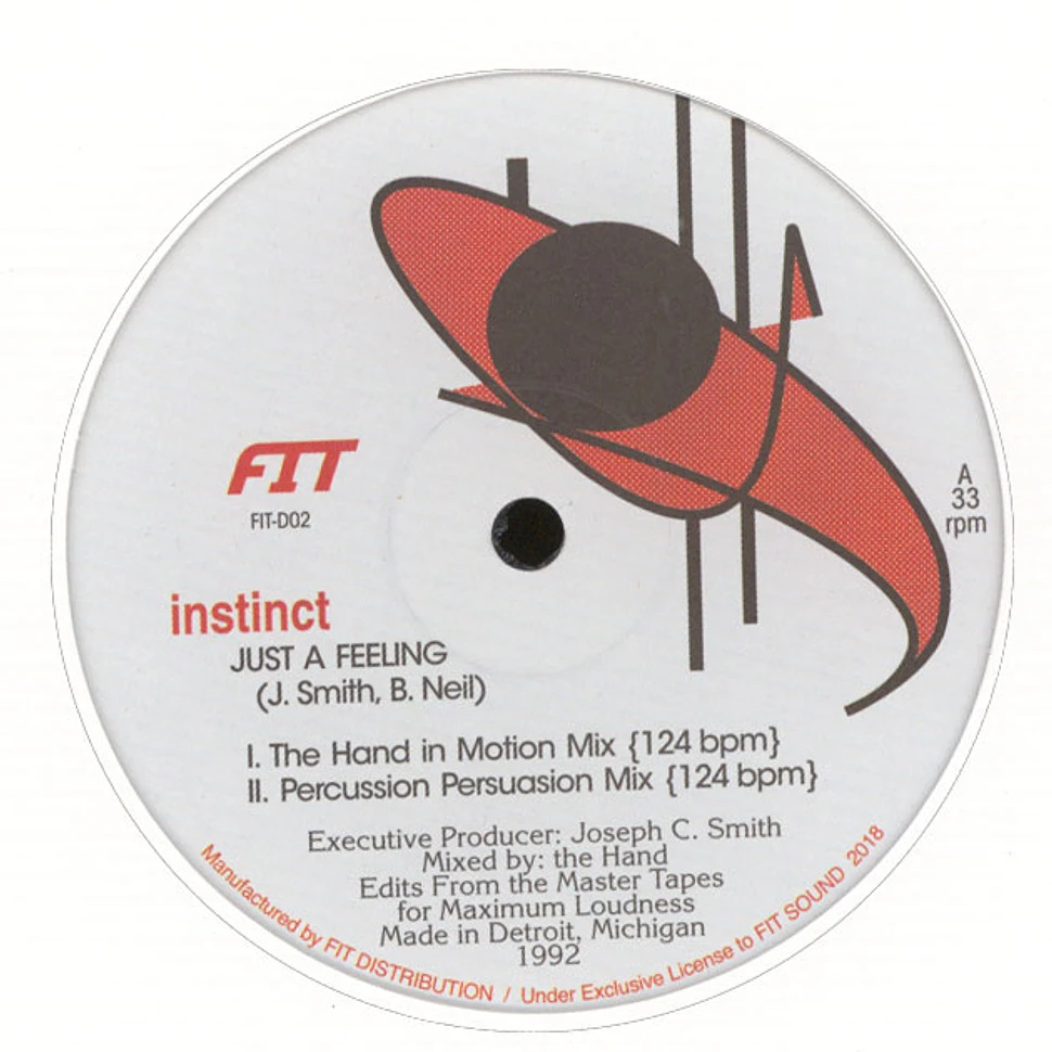 Instinct - Just A Feeling - Vinyl 12