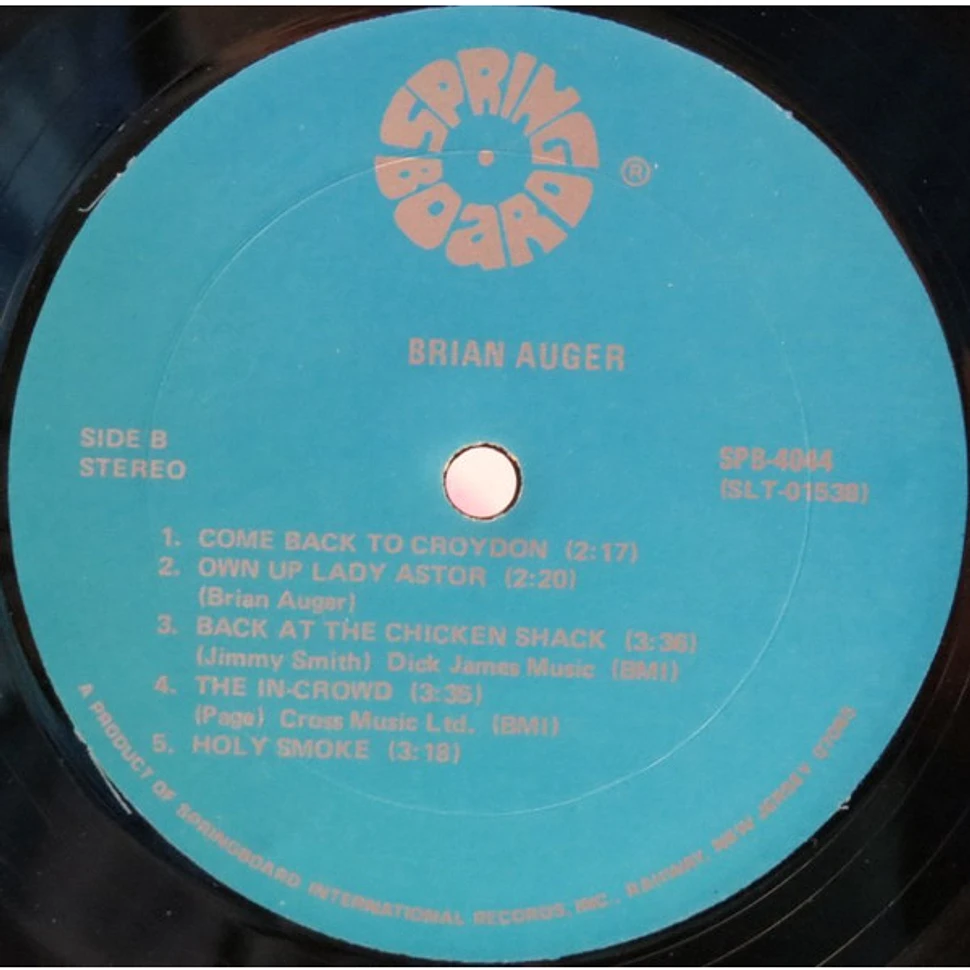 Brian Auger - Brian Auger