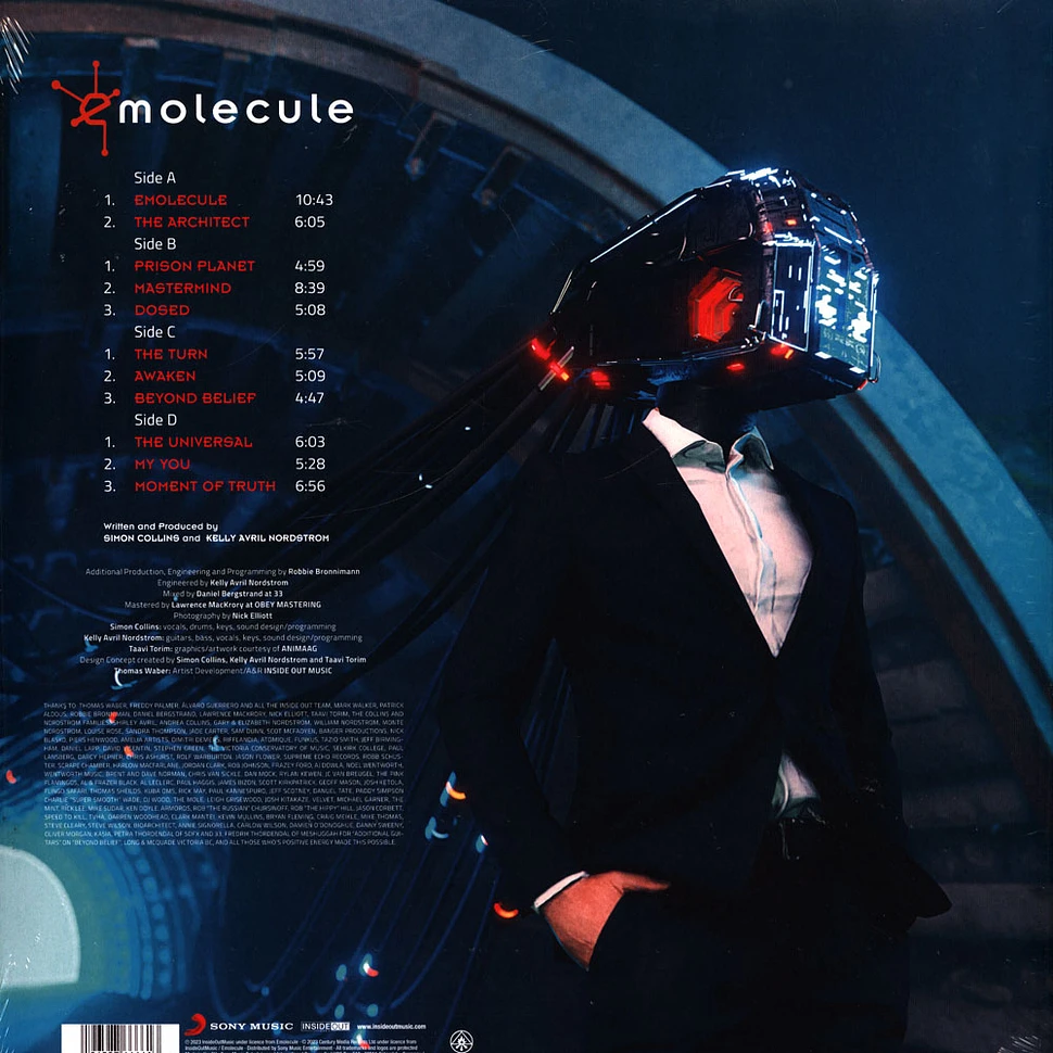 Emolecule - The Architect Black Vinyl Edition