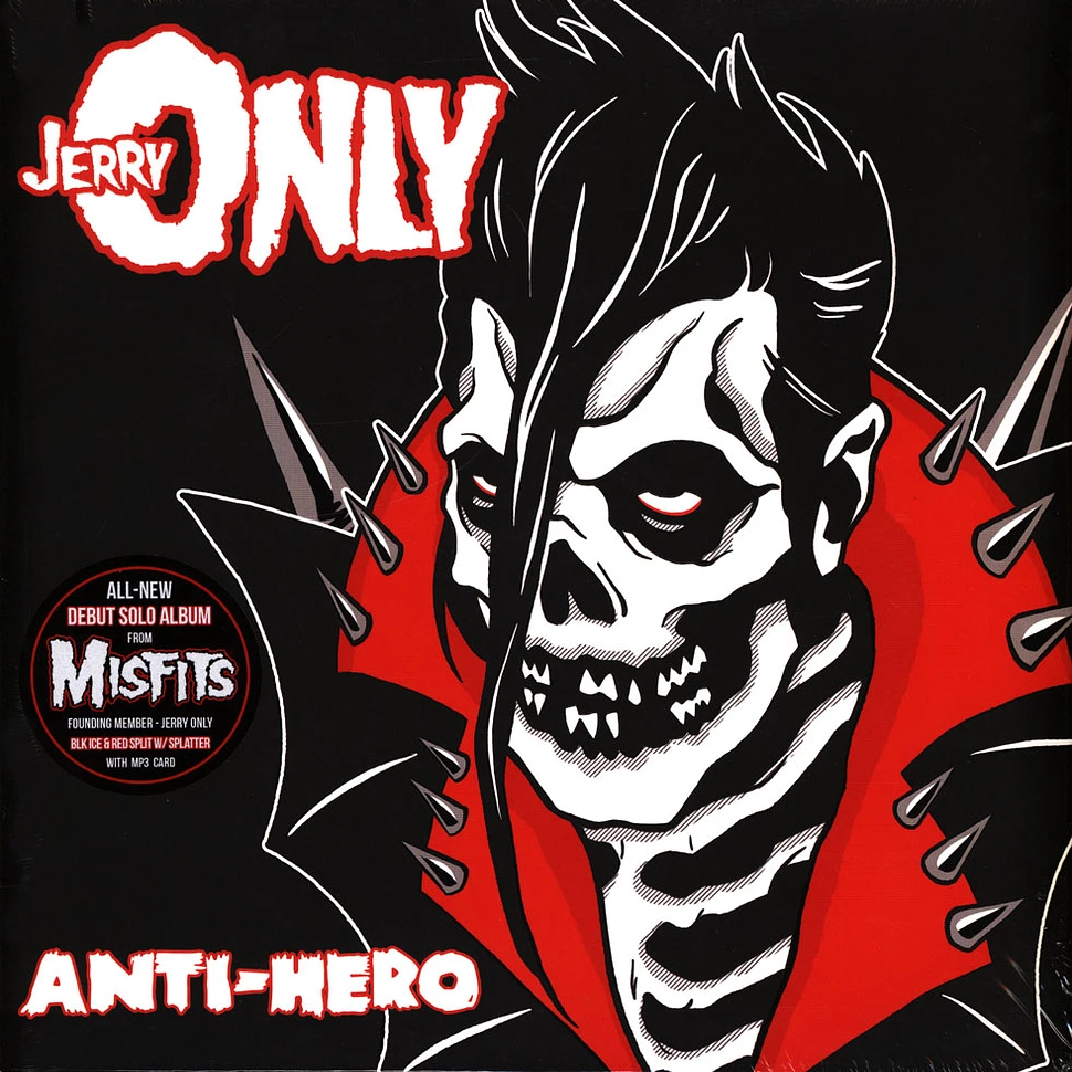 Jerry Only - Anti-Hero Black Ice / Red / Silver & White Vinyl Edition