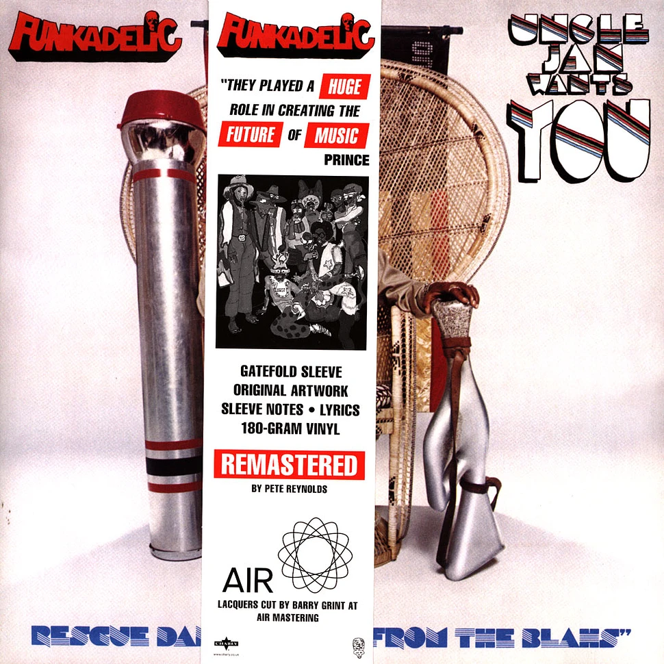 Funkadelic - Uncle Jam Wants You Black Vinyl Edition