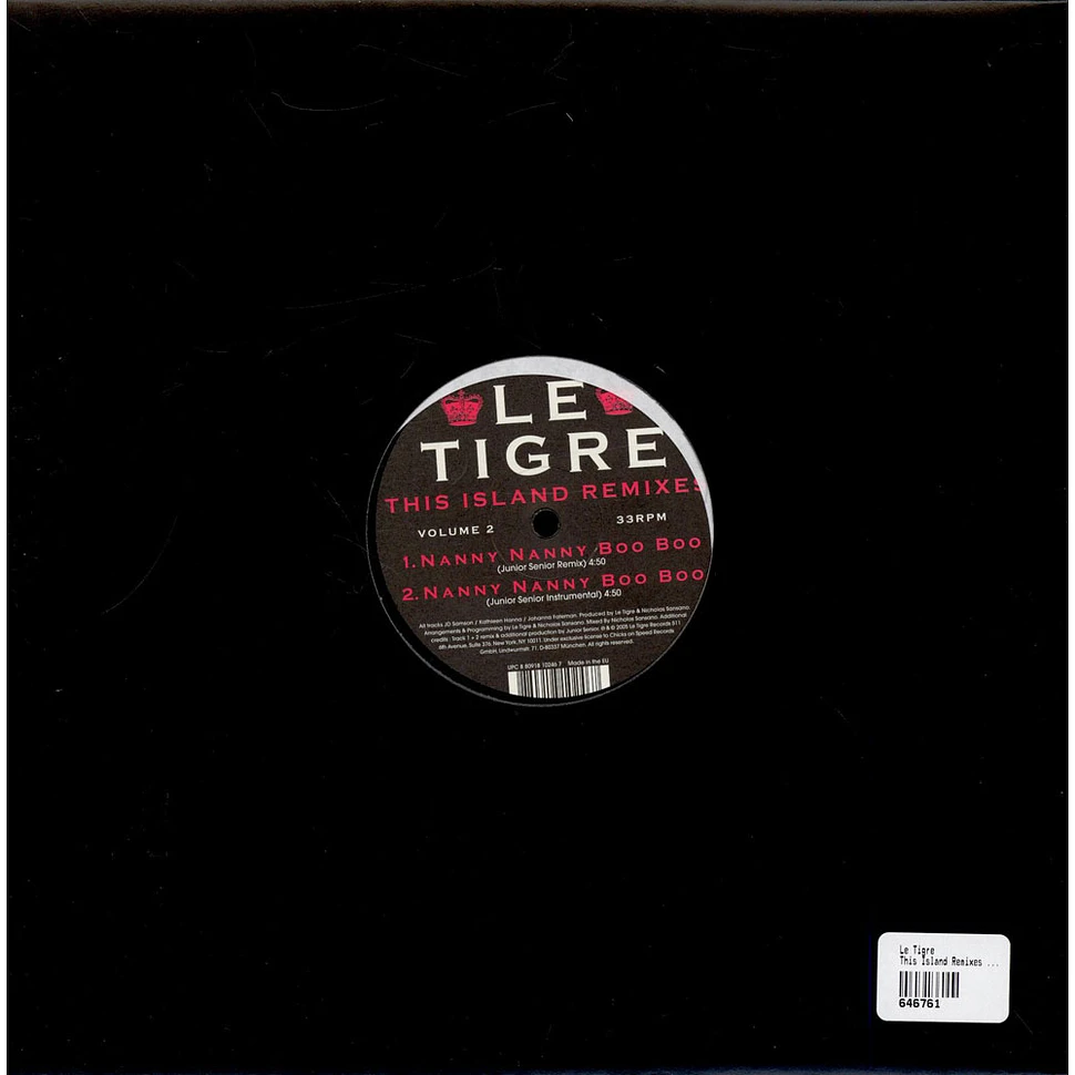 Le Tigre - This Island Remixes Volume 2