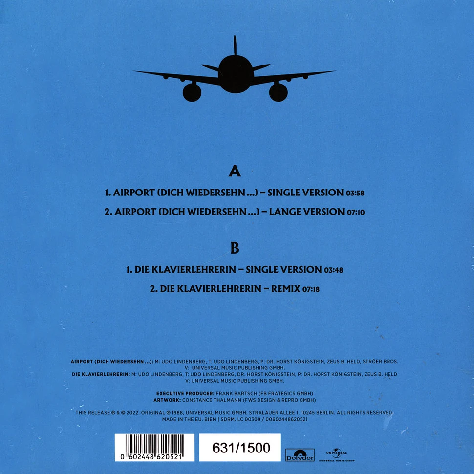 Udo Lindenberg - Airport (Dich Wiedersehn) Light Blue Vinyl Edition