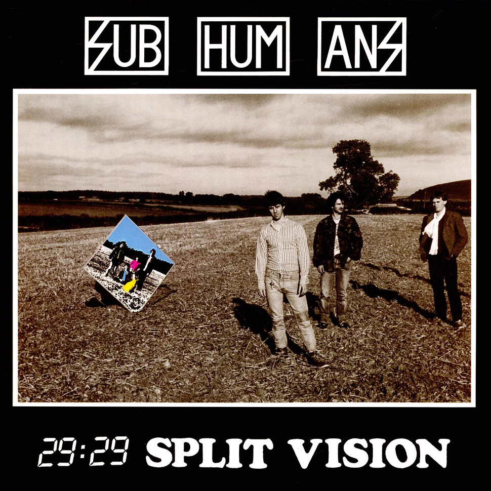 Subhumans - 29:29 Split Vision Red Vinyl Edition