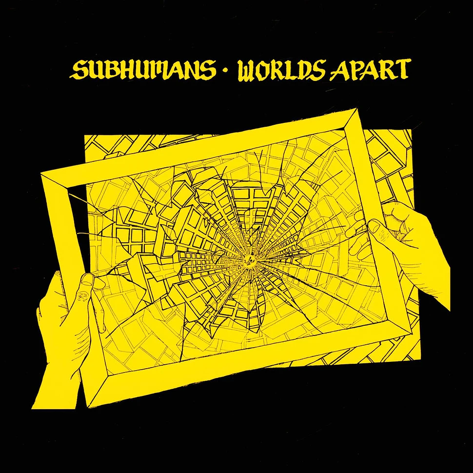 Subhumans - Worlds Apart Red Vinyl Edition