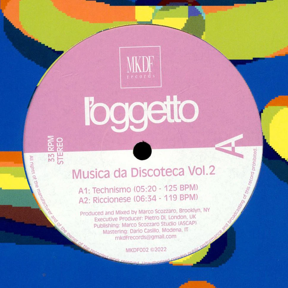 L'oggetto - Musica Da Discoteca Volume 2