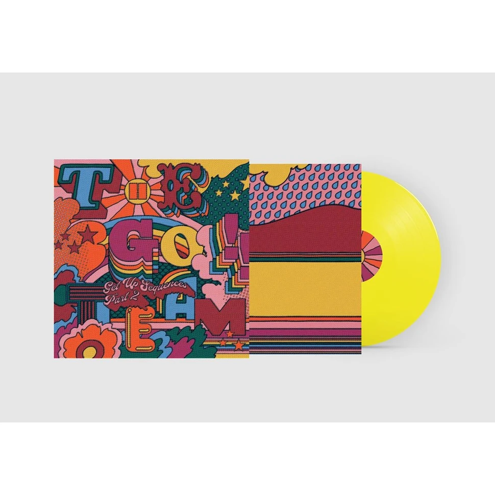 The Go!Team - Get Up Sequences Part Two Yellow Vinyl Edition