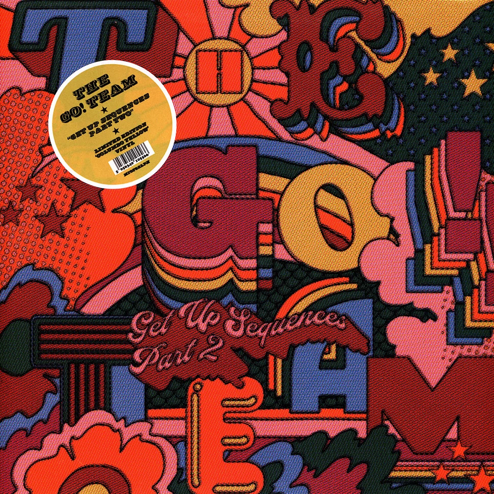 The Go!Team - Get Up Sequences Part Two Yellow Vinyl Edition