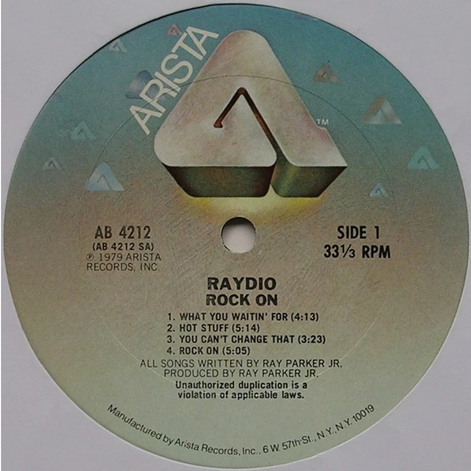 Raydio - Rock On