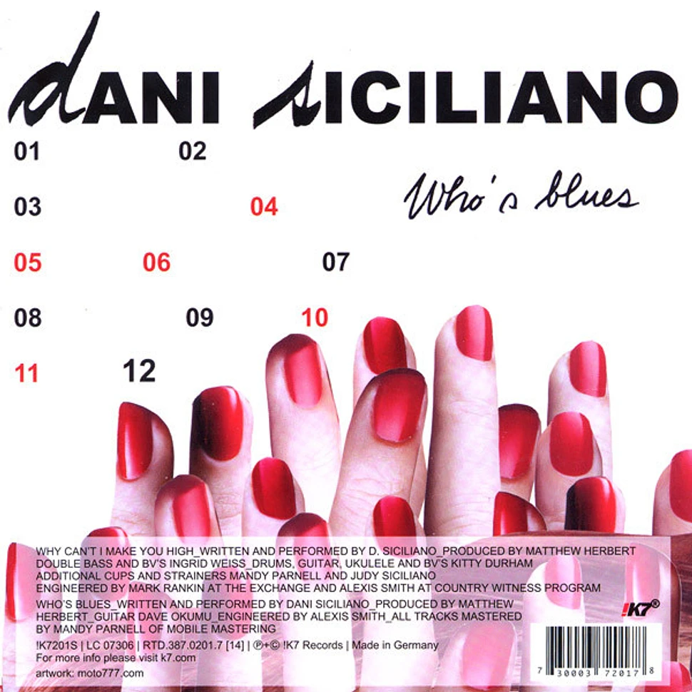 Dani Siciliano - Why Can't I Make You High