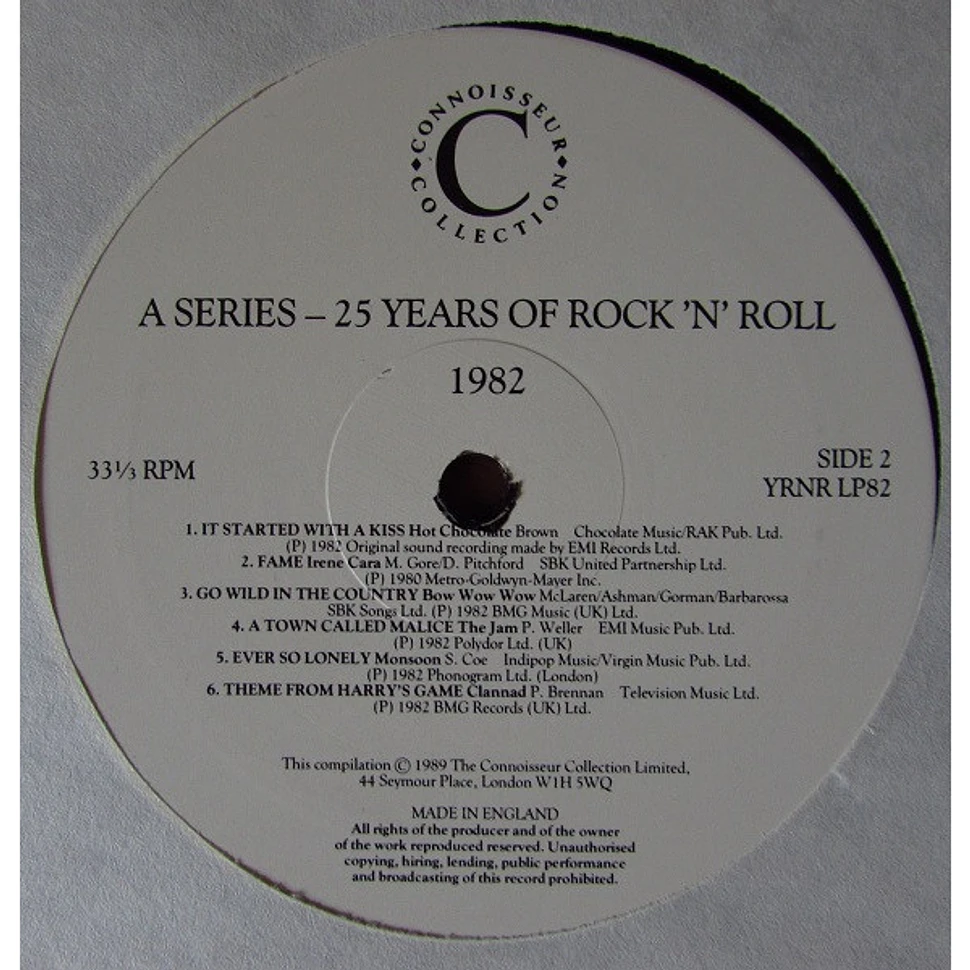 V.A. - 25 Years Of Rock 'N' Roll 1982