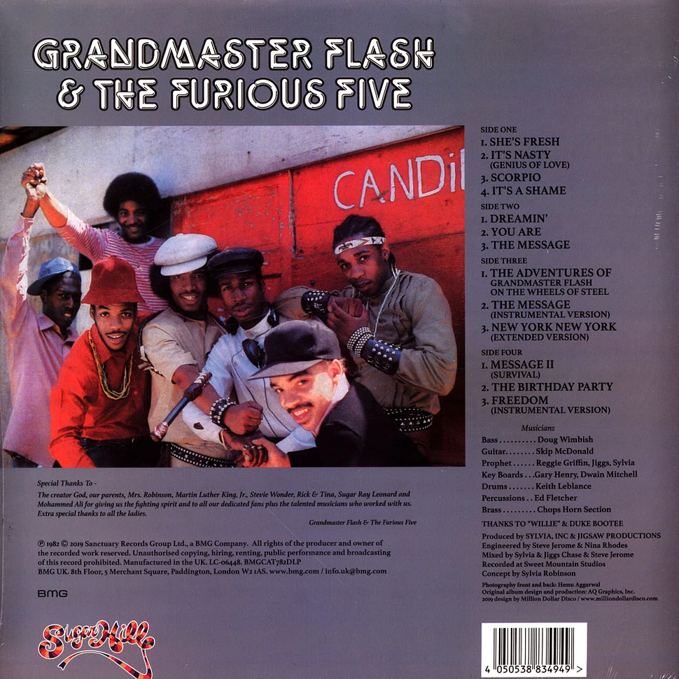 The Message - EP - Album by Grandmaster Flash & The Furious Five