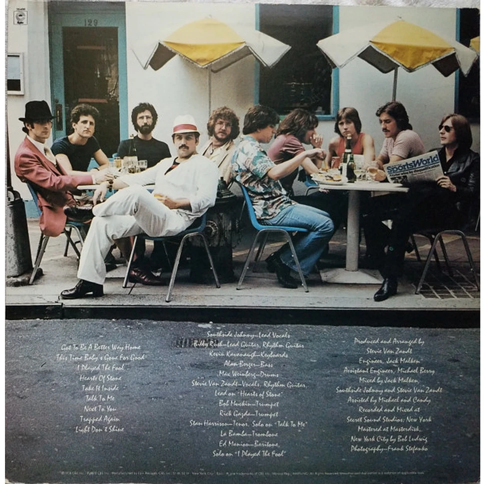 Southside Johnny & The Asbury Jukes - Hearts Of Stone