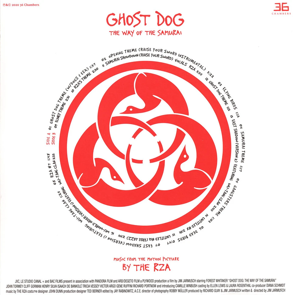 RZA - Ghost Dog: The Way Of The Samurai (Music From The Motion