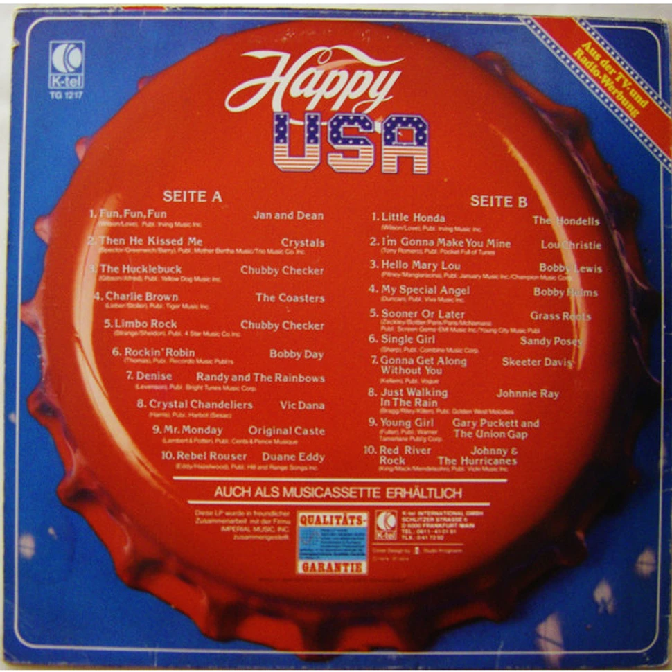 V.A. - Happy USA (20 All-Time Favorites)