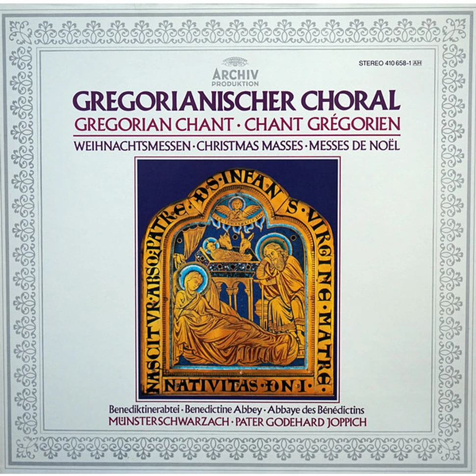 Choralschola Der Benediktinerabtei Münsterschwarzach • Godehard Joppich - Gregorianischer Choral: Weihnachtsmessen