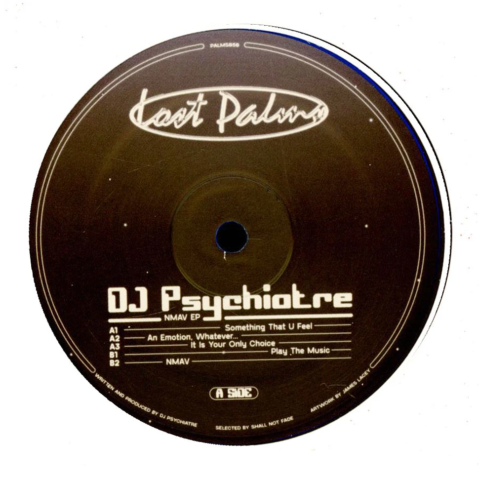 DJ Psychiatre - Nmav Ep Blue Vinyl Edition