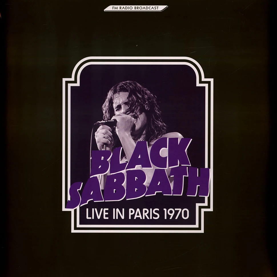 Black Sabbath - Live In Paris 1970