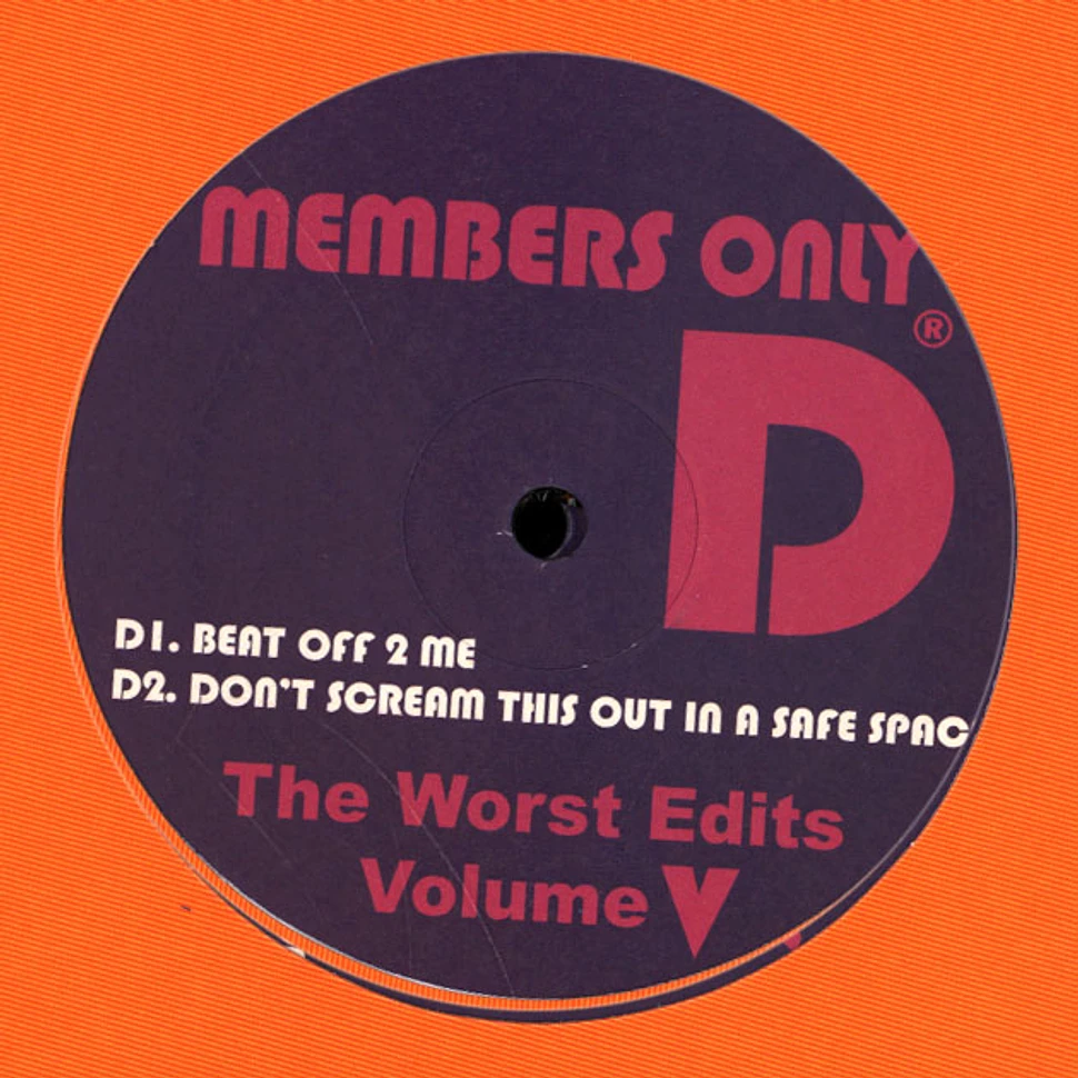 Members Only (Jamal Moss) - The Worst Edits Volume 5