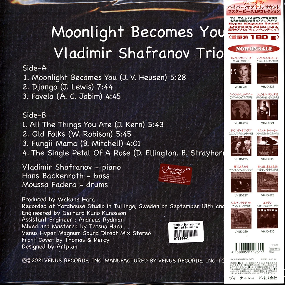 Vladimir Shafranov Trio - Moonlight Becomes You