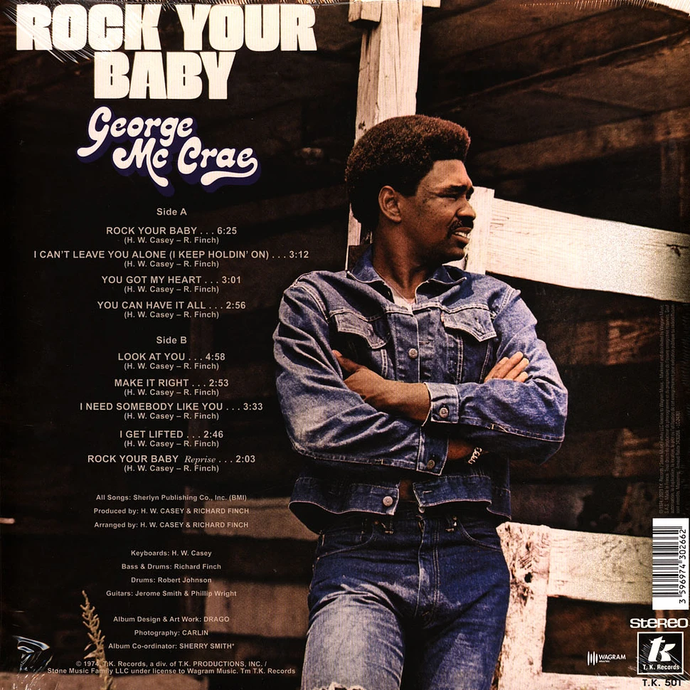 George McCrae - Rock Your Baby (Henry Stone Records)