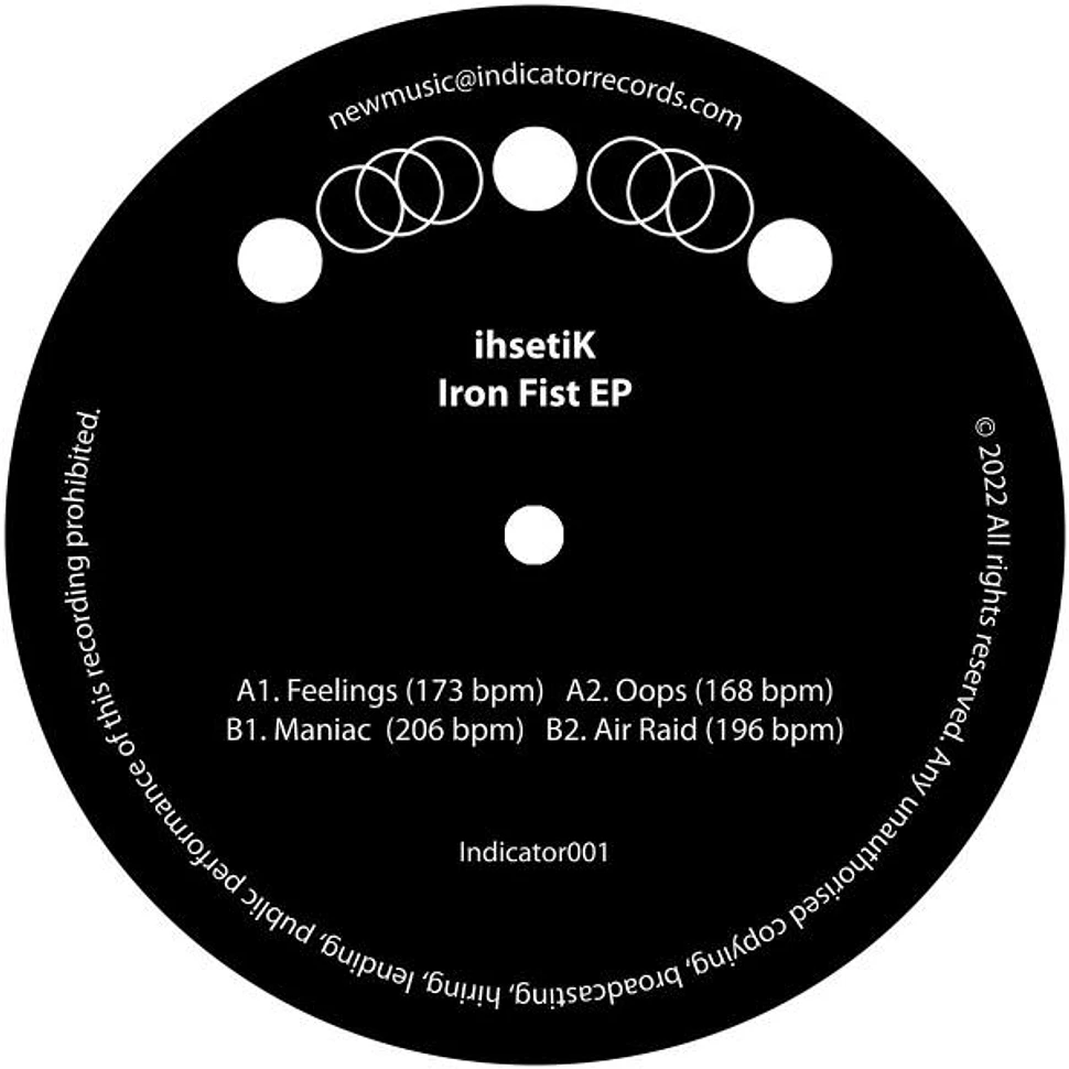 Ihsetik - Iron Fist EP