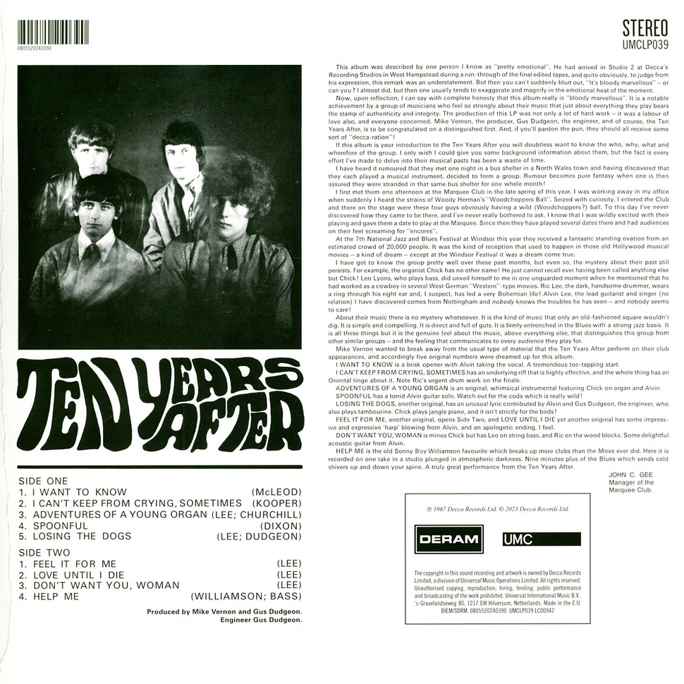 Ten Years After - Ten Years After