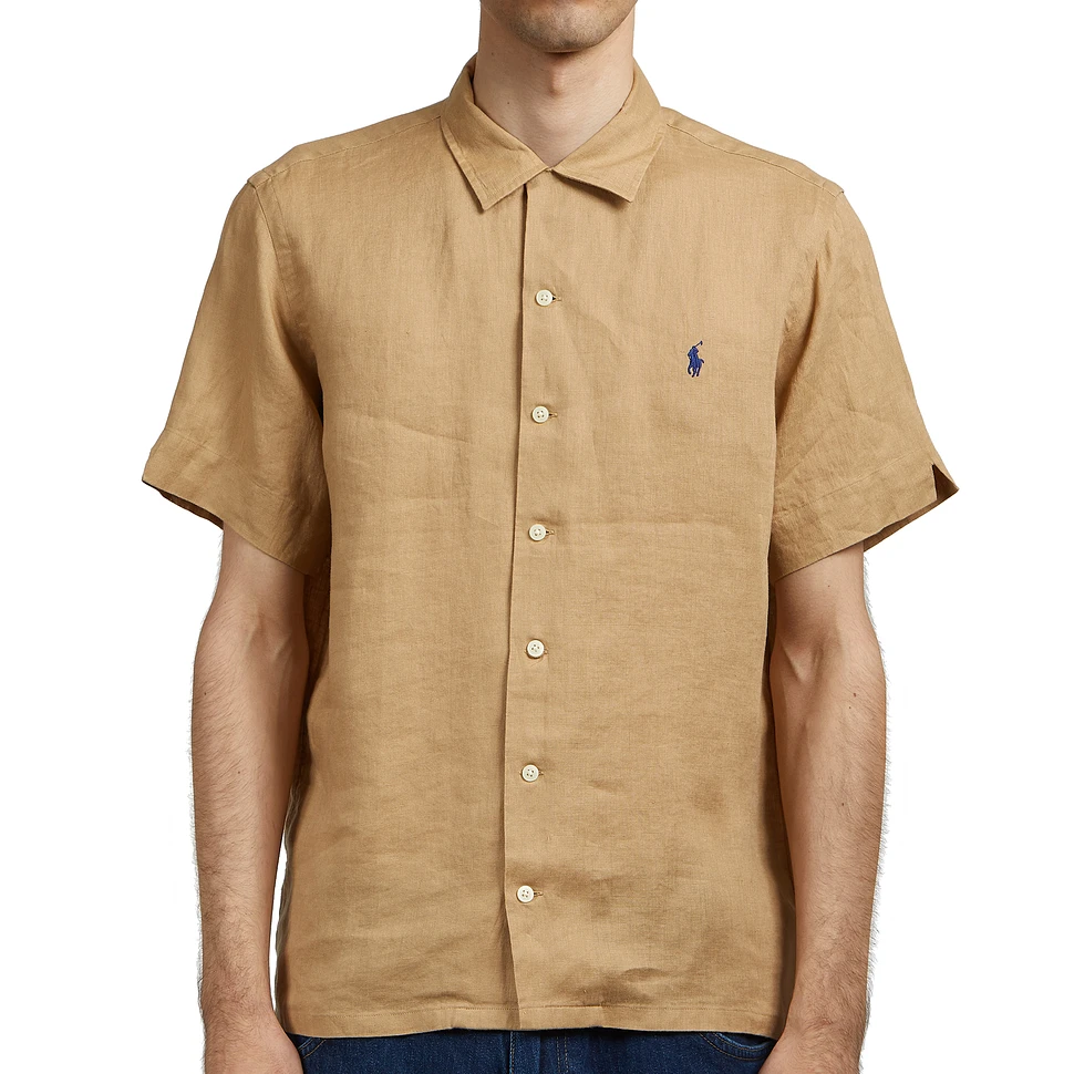 Polo Ralph Lauren Sleeve Khaki) (Vintage Sport Shirt HHV | Short 