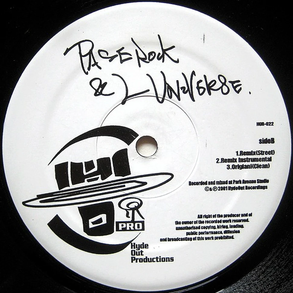 Pase Rock & L Universe - Messing With My Head - Vinyl 12