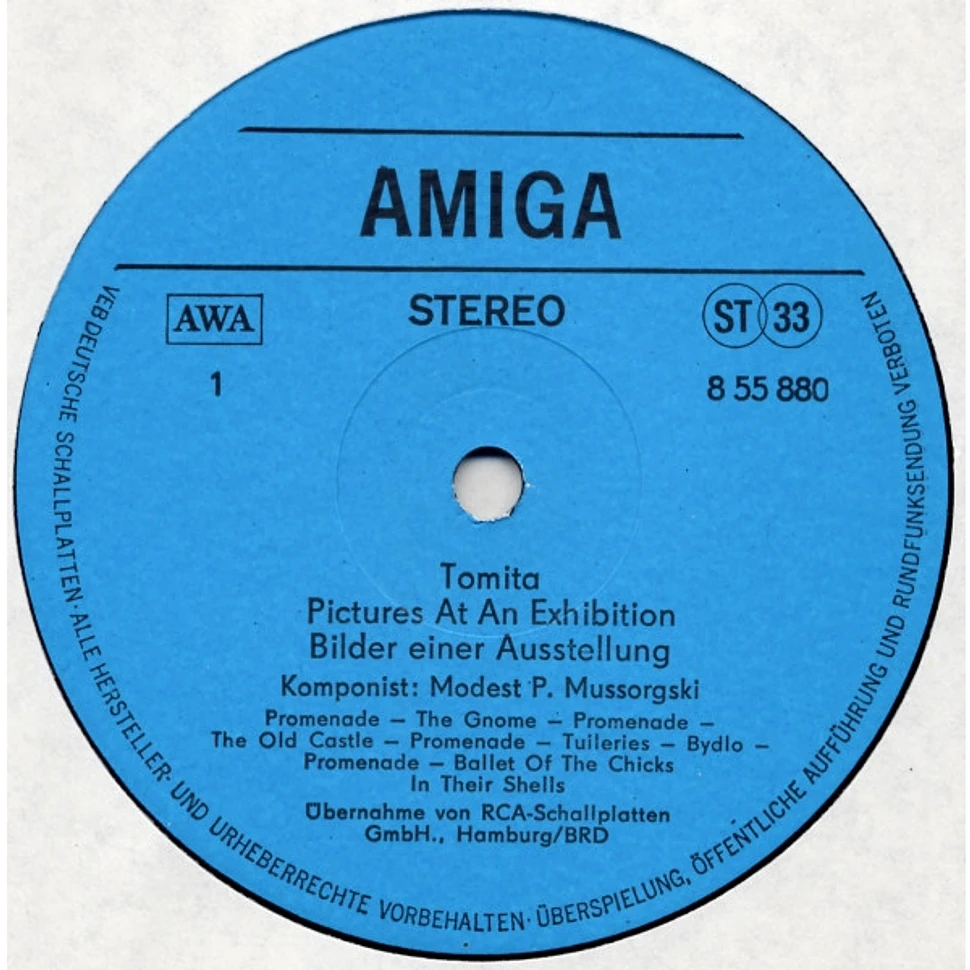 Tomita - Pictures At An Exhibition