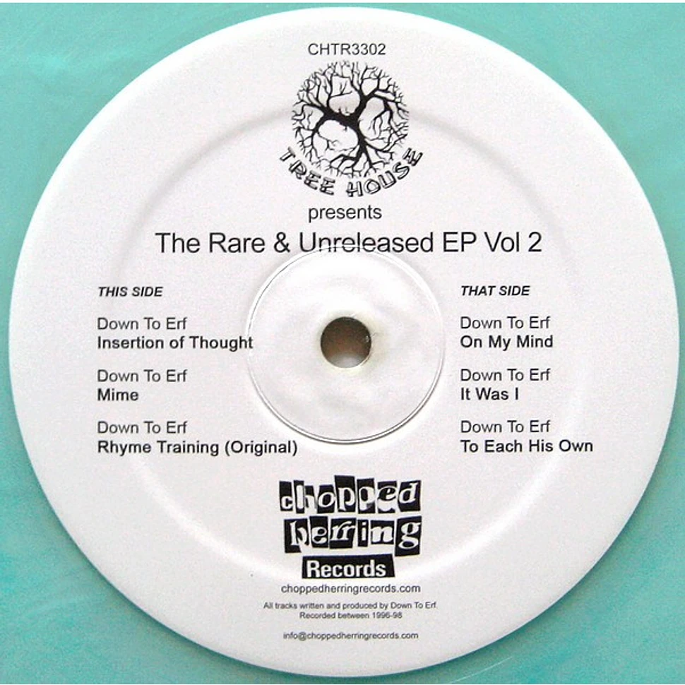 Down To Erf - Treehouse Presents The Rare & Unreleased EP Vol 2