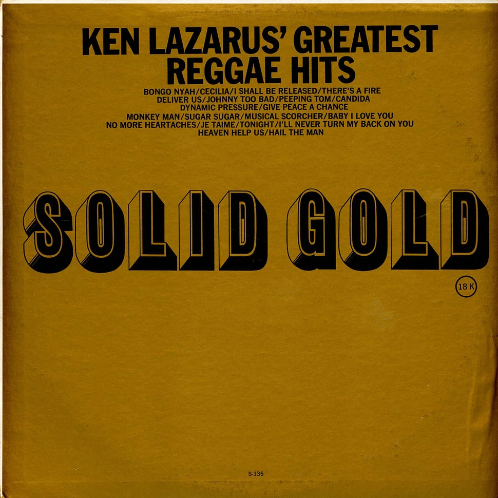 Ken Lazarus - Ken Lazarus' Greatest Hits