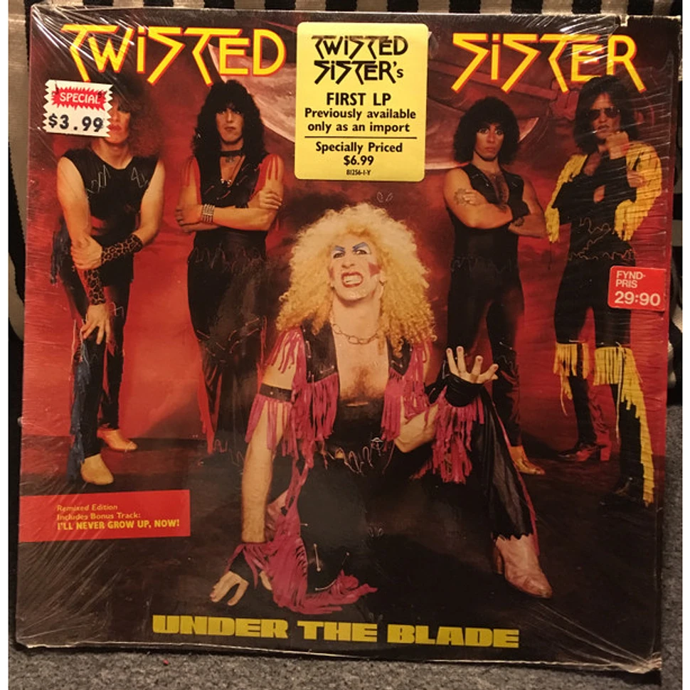 Twisted Sister - Under The Blade - Vinyl LP - 1985 - US - Original | HHV