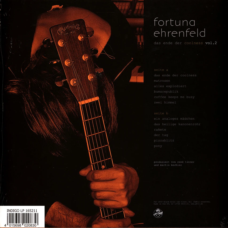 Fortuna Ehrenfeld - Das Ende Der Coolness Black Vinyl Edition