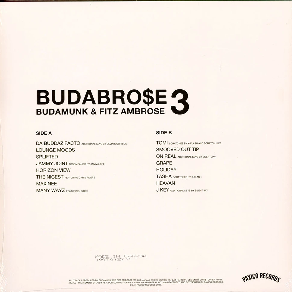 Budamunk & Fitz Ambrose - Budabrose 3