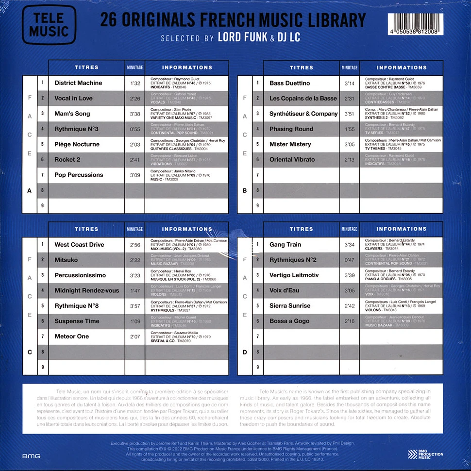 V.A. - Tele Music 26 Classics French Music Library Volume 3