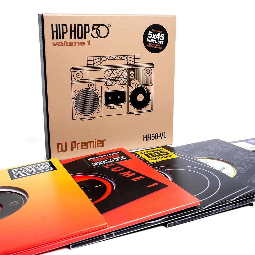 DJ Premier - Hip Hop 50: Volume 1 - Vinyl Box Set - 2023 - US