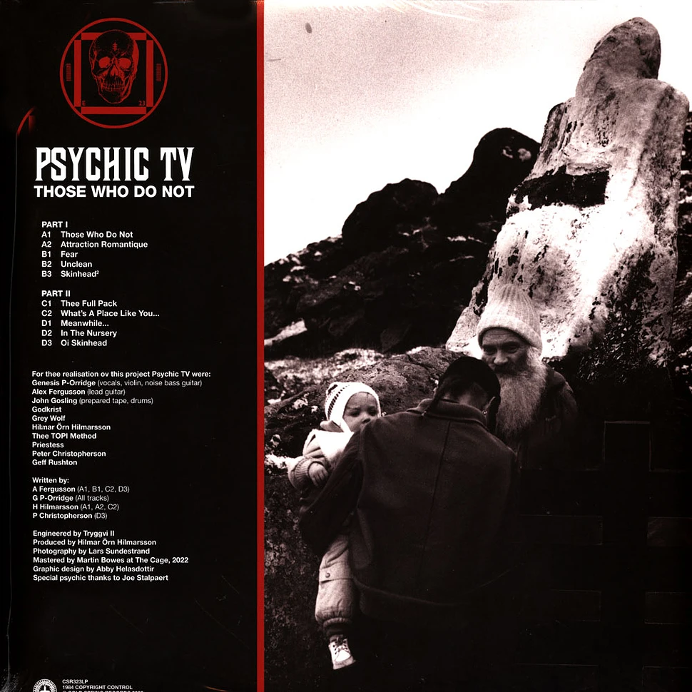 Psychic TV - Those Who Do Not Black Vinyl Edition