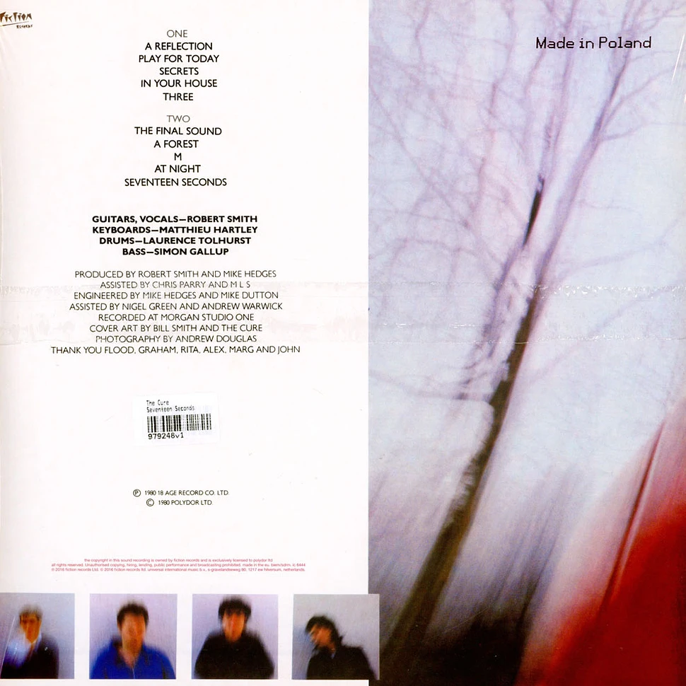 The Cure - Seventeen Seconds