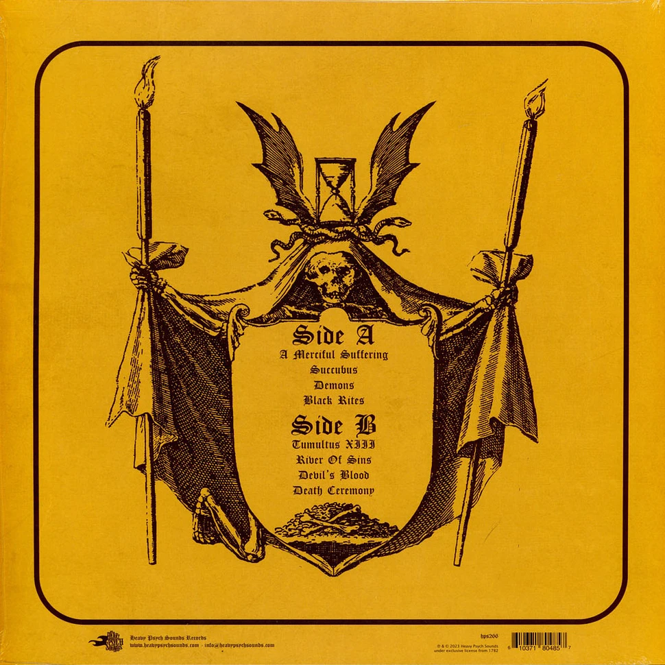 1782 - Clamor Luciferi Black Vinyl Edition