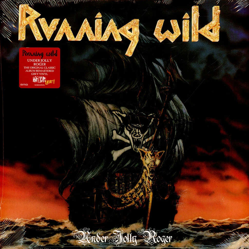 Running Wild - Under Jolly Roger Limited Grey Vinyl Edition