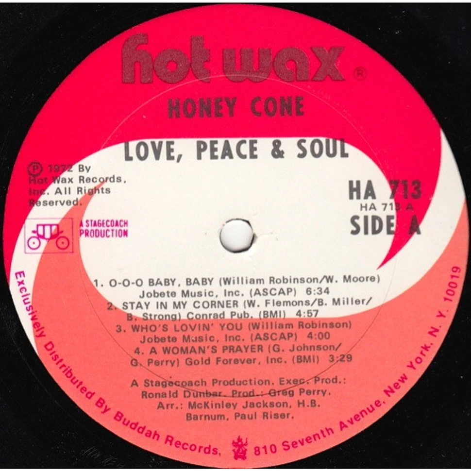 Honey Cone - Love, Peace & Soul