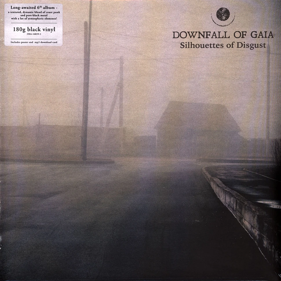 Downfall Of Gaia - Silhouettes Of Disgust Black Vinyl