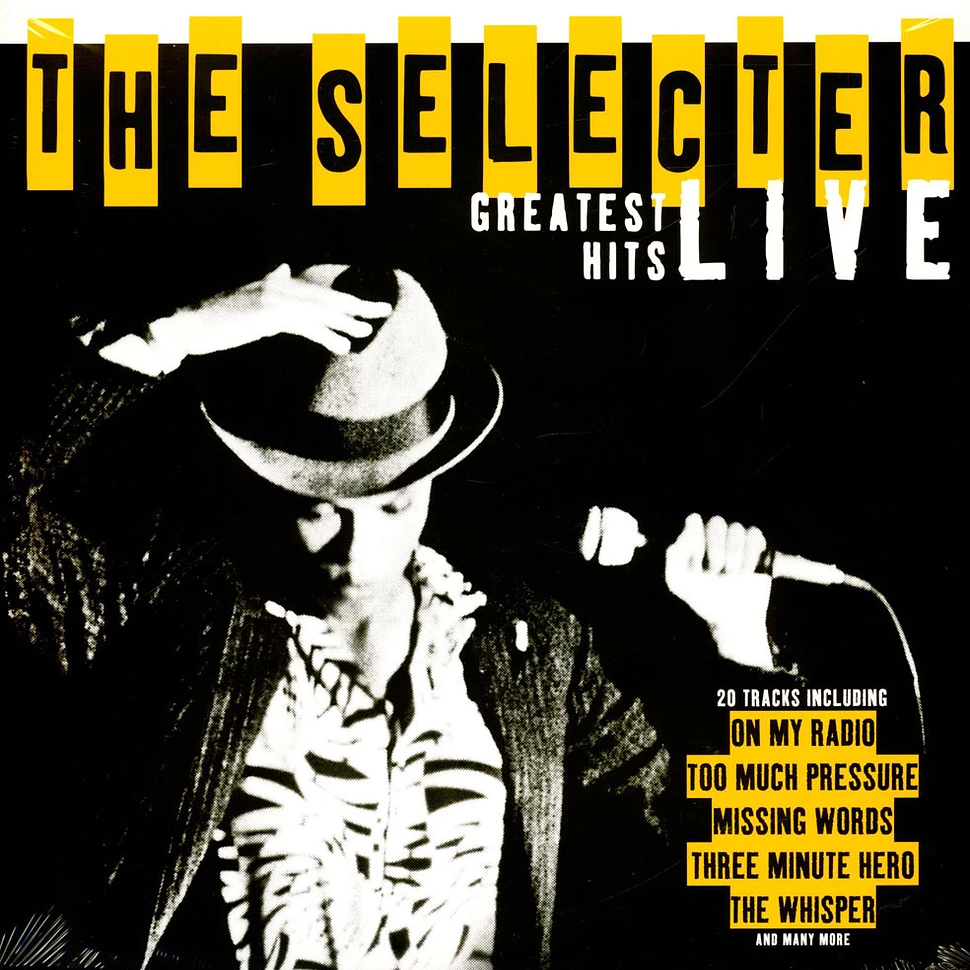 The Selecter - Greatest Hits Live Clear Vinyl Edition
