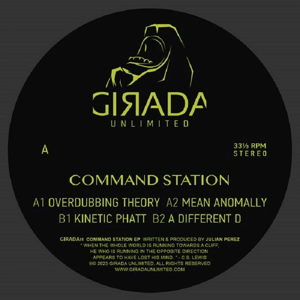 Julian Perez - Command Station EP