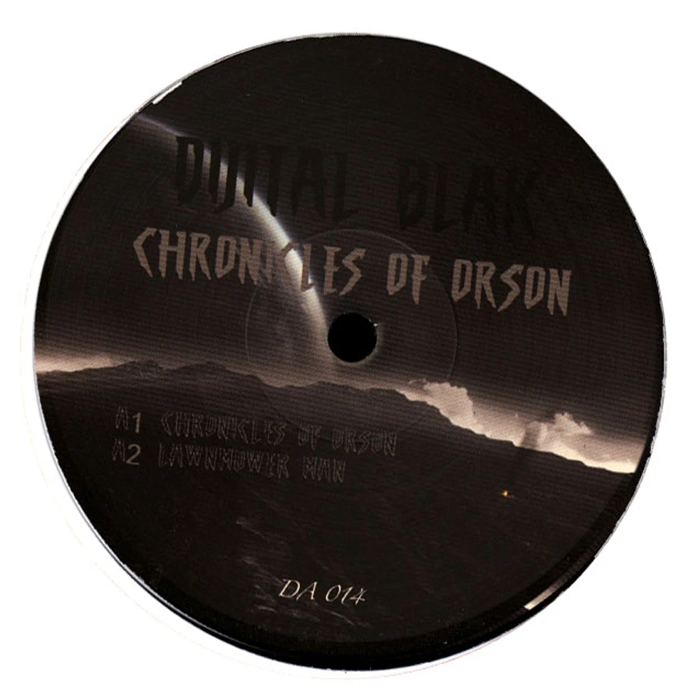 DJ Di'jital - Di'jital Blak Orson Chronicles