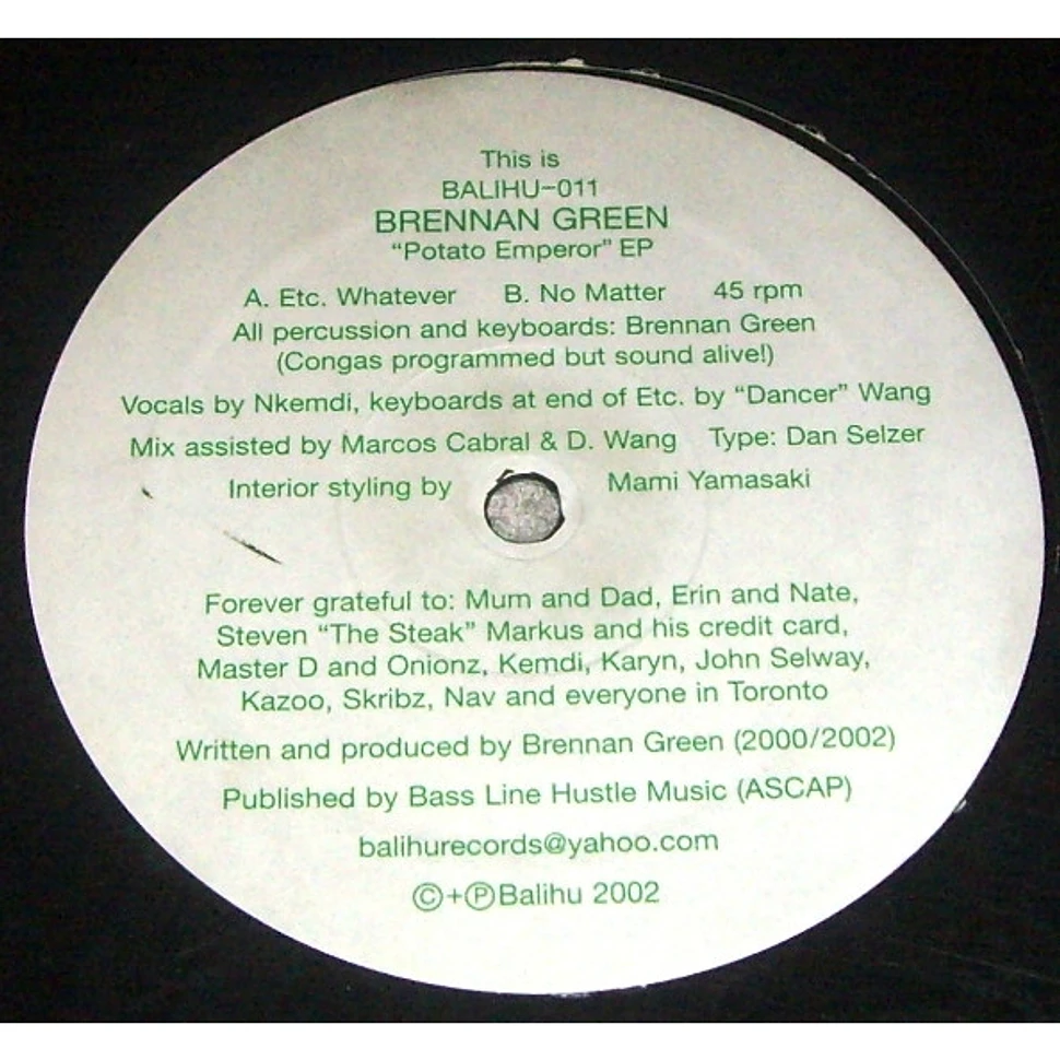 Brennan Green - Potato Emperor EP