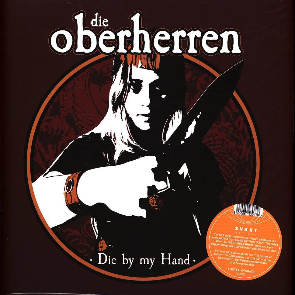 Die Oberherren - Die By My Hand Orange Vinyl Edition